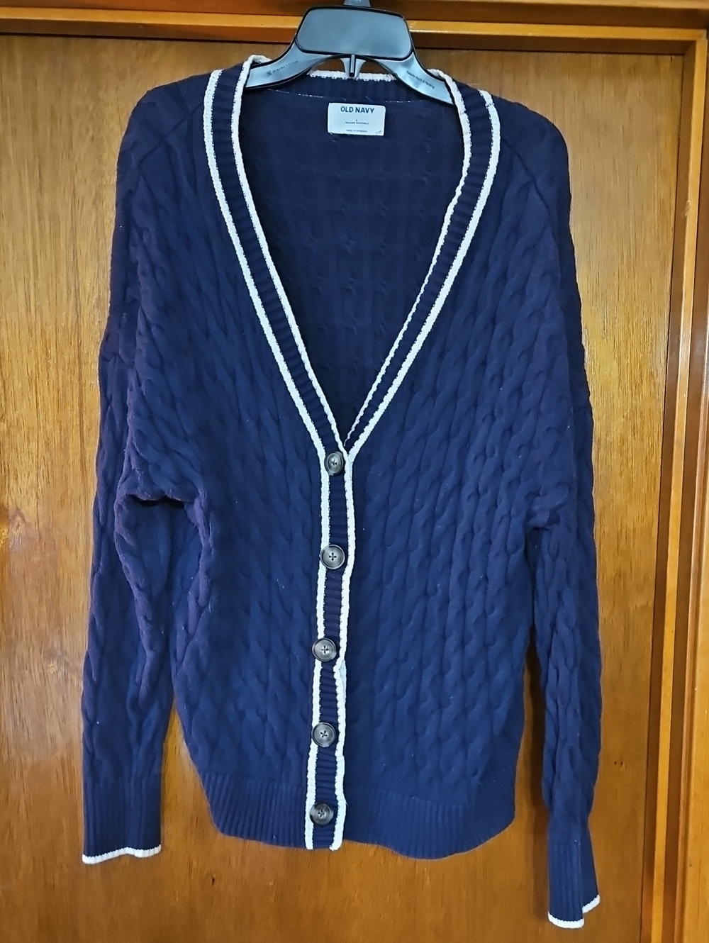 Old Navy Cable-Knit Cardigan Womens Large